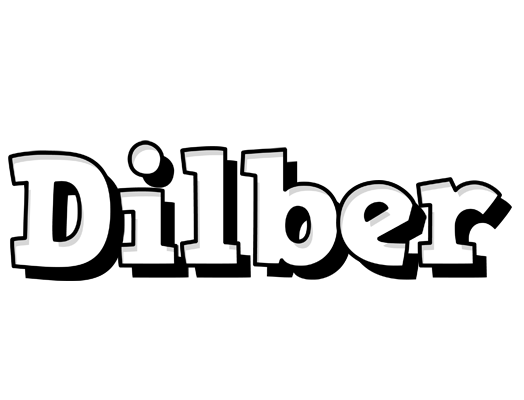 Dilber snowing logo
