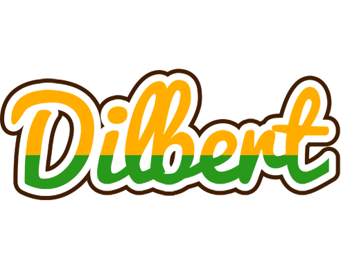 Dilbert banana logo