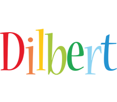 Dilbert birthday logo