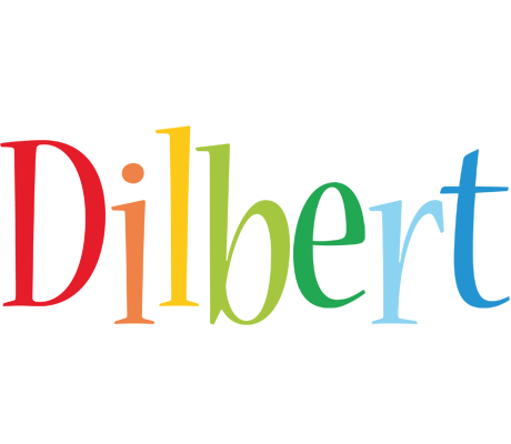 Dilbert birthday logo