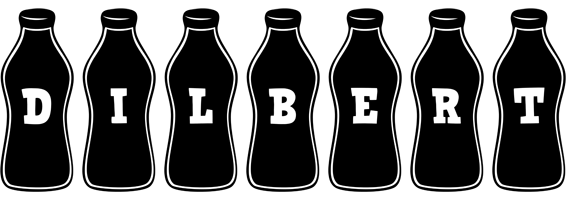Dilbert bottle logo