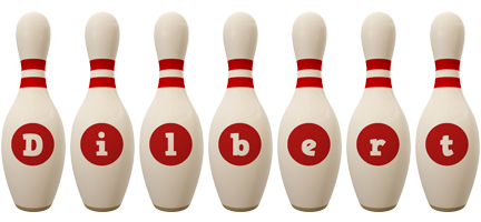 Dilbert bowling-pin logo