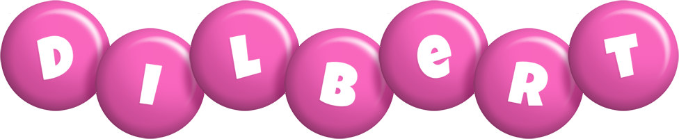 Dilbert candy-pink logo