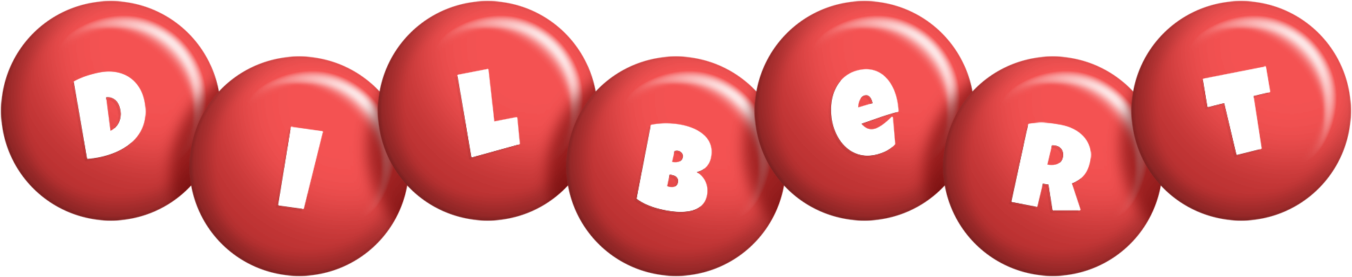 Dilbert candy-red logo