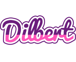 Dilbert cheerful logo