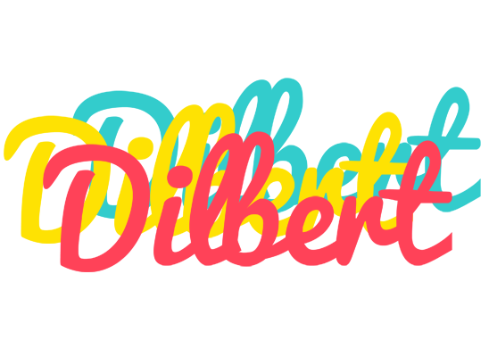 Dilbert disco logo