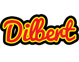 Dilbert fireman logo