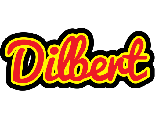 Dilbert fireman logo