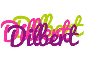 Dilbert flowers logo