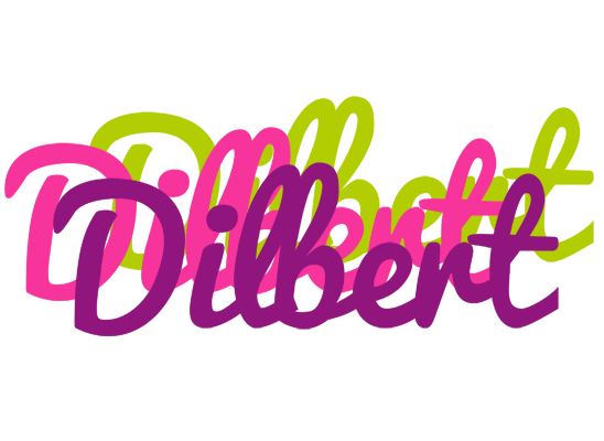Dilbert flowers logo