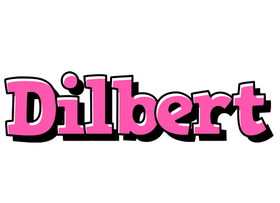 Dilbert girlish logo