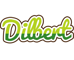 Dilbert golfing logo