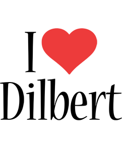 Dilbert i-love logo