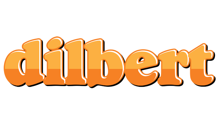Dilbert orange logo