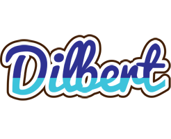 Dilbert raining logo