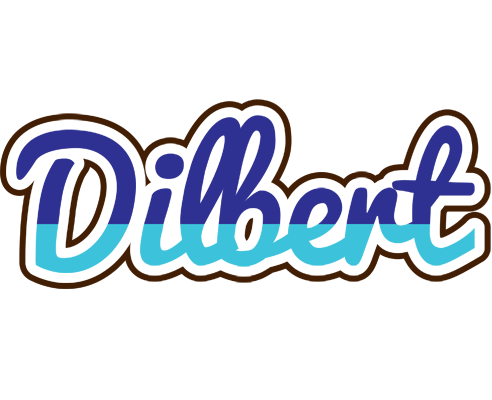 Dilbert raining logo