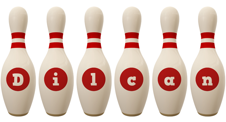 Dilcan bowling-pin logo