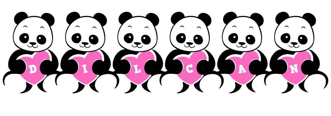 Dilcan love-panda logo