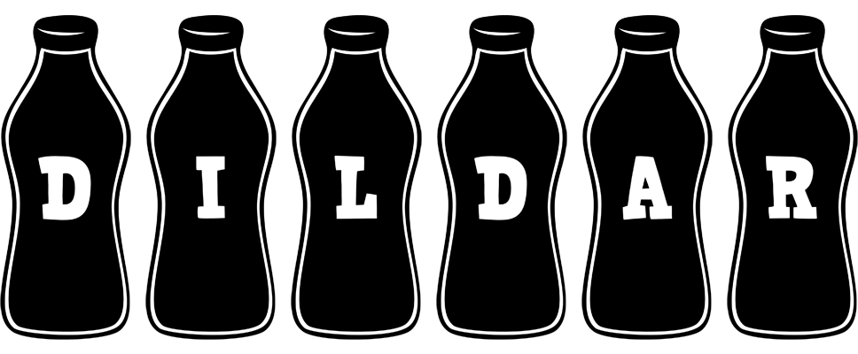 Dildar bottle logo