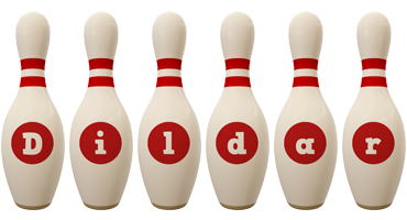 Dildar bowling-pin logo