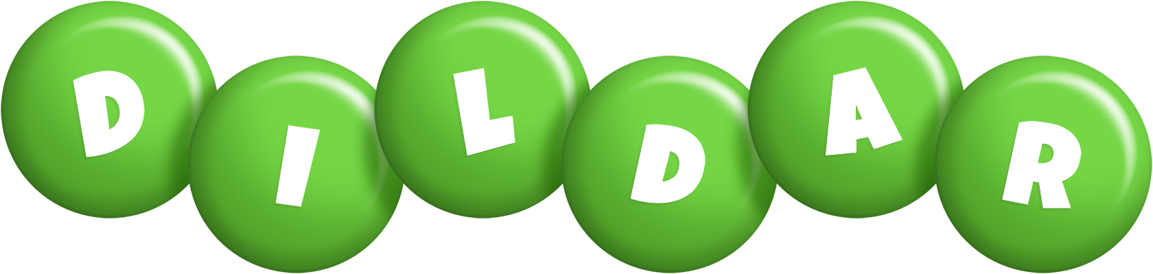 Dildar candy-green logo