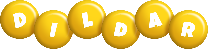 Dildar candy-yellow logo