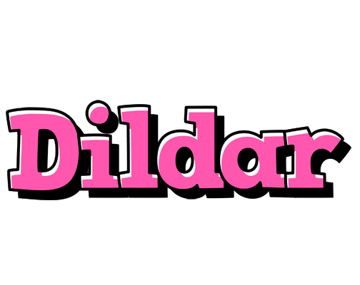 Dildar girlish logo