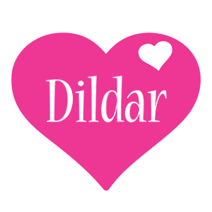 Dildar love-heart logo