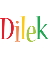 Dilek birthday logo