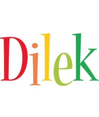 Dilek birthday logo