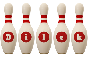 Dilek bowling-pin logo