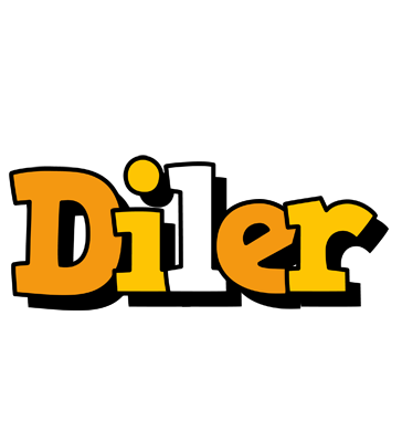 Diler cartoon logo