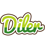 Diler golfing logo