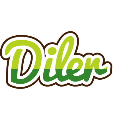 Diler golfing logo