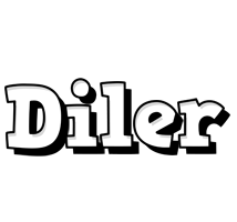 Diler snowing logo