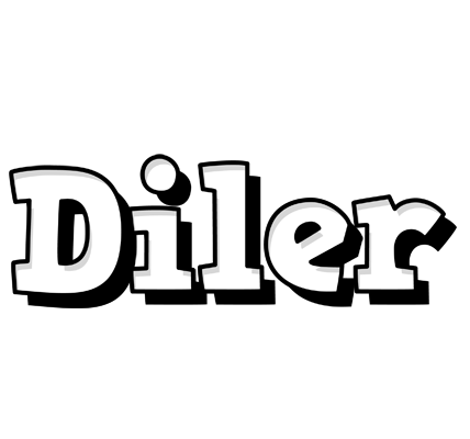 Diler snowing logo