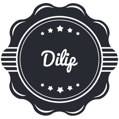 Dilip badge logo