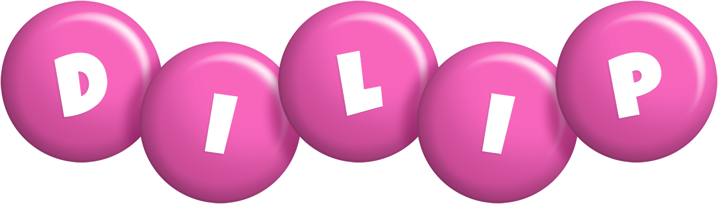 Dilip candy-pink logo