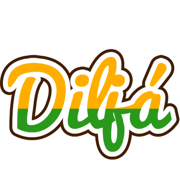 Diljá banana logo