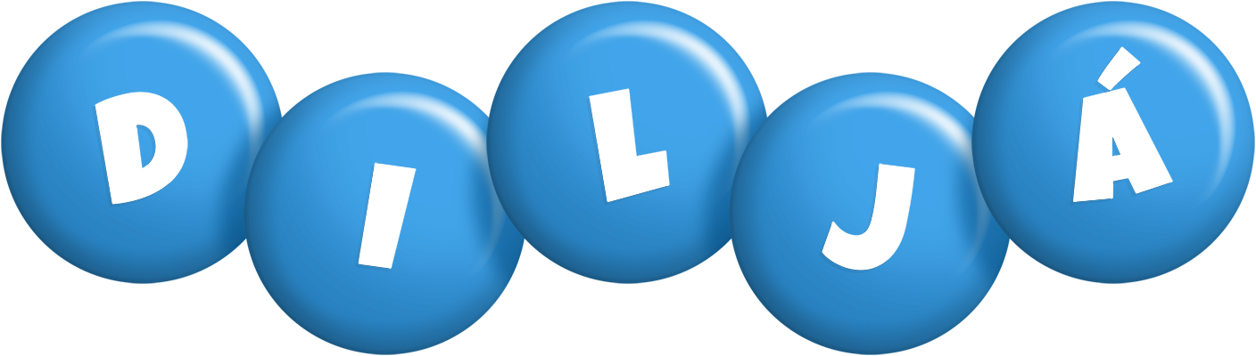 Diljá candy-blue logo