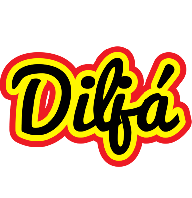 Diljá flaming logo