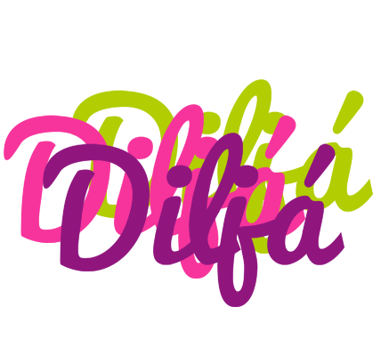 Diljá flowers logo