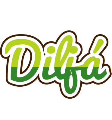 Diljá golfing logo