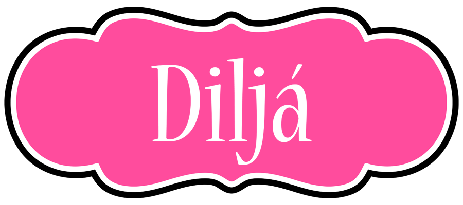 Diljá invitation logo