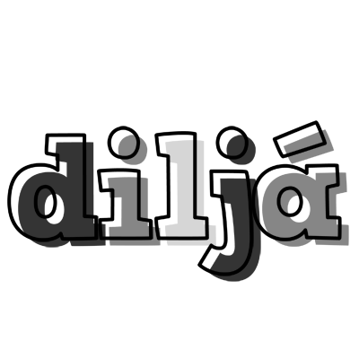Diljá night logo