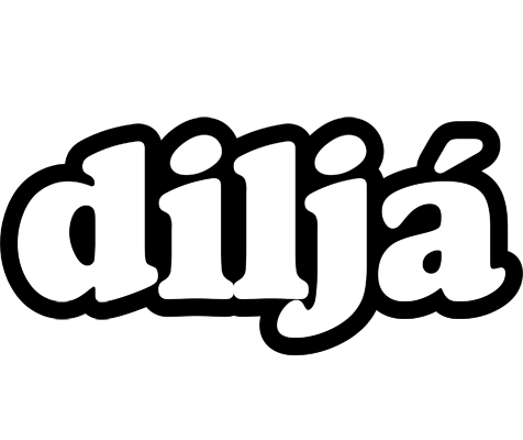 Diljá panda logo