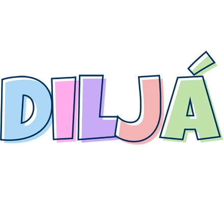 Diljá pastel logo