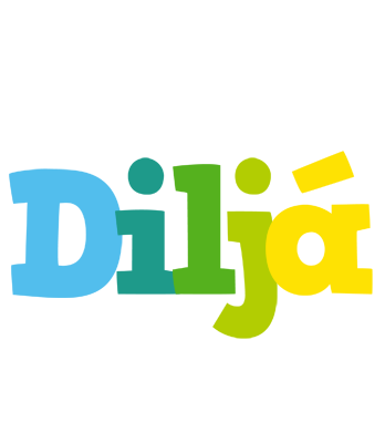 Diljá rainbows logo