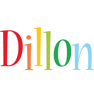 Dillon birthday logo