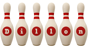 Dillon bowling-pin logo